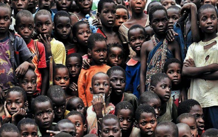 Población africana.&nbsp;