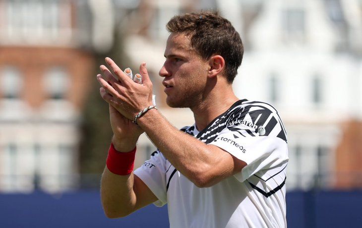 Diego Schwartzman ganó en Queen´s.