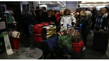 Hubo demoras en el Aeroparque metropolitano y en Ezeiza