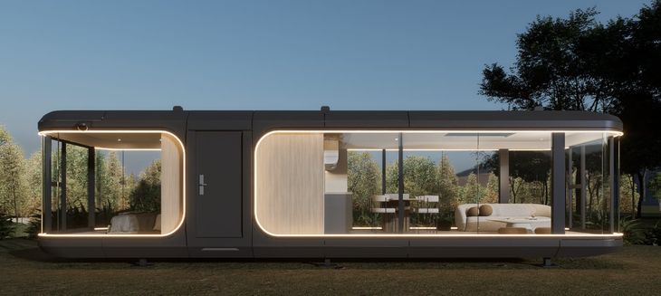 Hay de 40 m2 y pueden expandirse Hay de 40 m2 y pueden expandirse