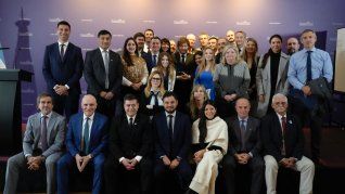 Milei recibió a los diputados y senadores en la Rosada. Milei recibió a los diputados y senadores en la Rosada.