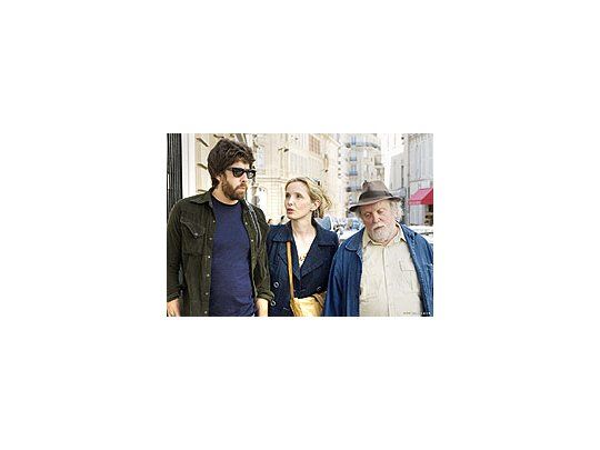 Adam Goldberg, Julie Delpy y su padre (también en la vida real) Albert Delpy en «2 díasen París».