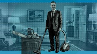 Seequivocó de artefacto: Manuel Adorni fue el único funcionario de Javier Milei que en vez de una motosierra tomóuna aspiradora, para absorber más empleados y recursos.
