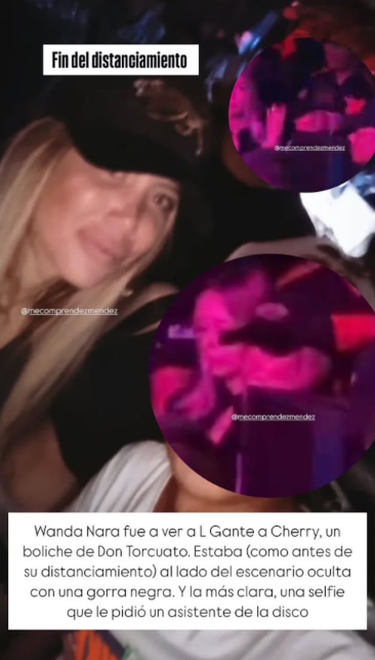 Wanda went to see L-Gante in Don Torcuato Wanda went to see L-Gante in Don Torcuato
