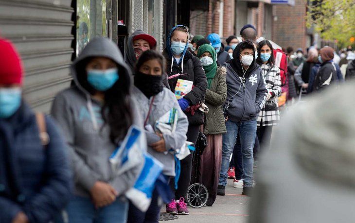 El desempleo bajó a 9,6% y perforó el umbral de los dos dígitos El desempleo bajó a 9,6% y perforó el umbral de los dos dígitos