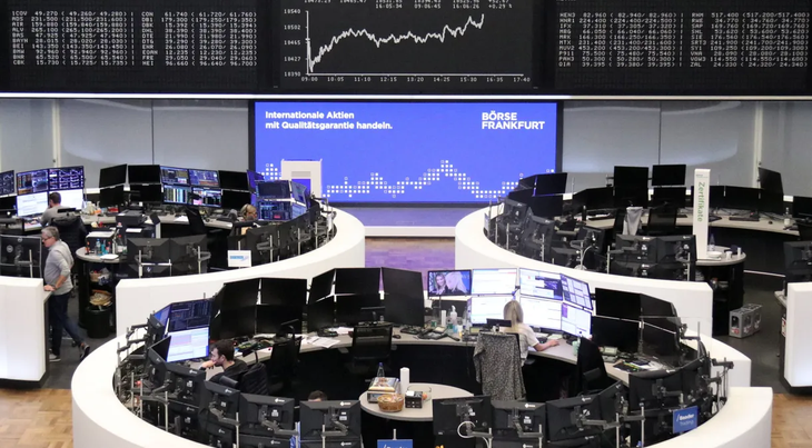 Bolsa de valores de Frankfurt. Bolsa de valores de Frankfurt.