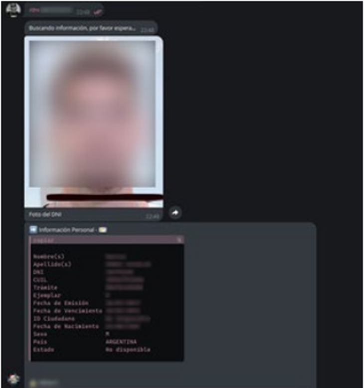 DNI y foto con una simple búsqueda: el informe alerta por la fragilidad de la cobertura de los datos personales en Argentina. DNI y foto con una simple búsqueda: el informe alerta por la fragilidad de la cobertura de los datos personales en Argentina.