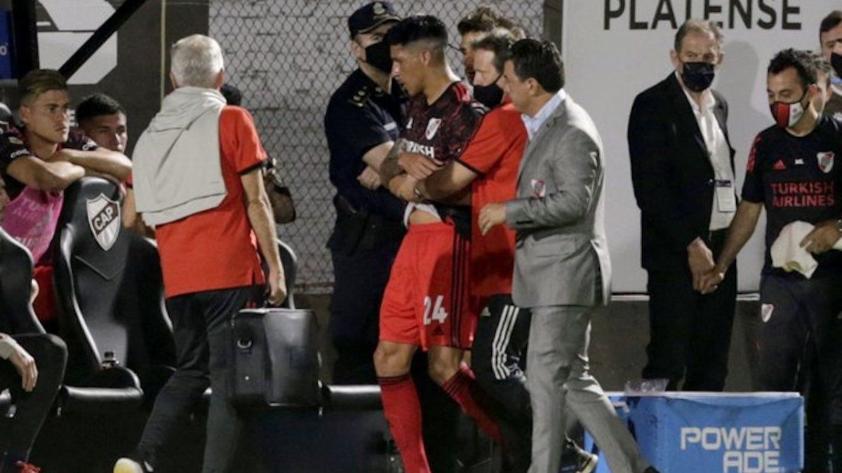 Enzo Pérez confirmed that he was outside the definition of the tournament and requested the continuity of Gallardo
