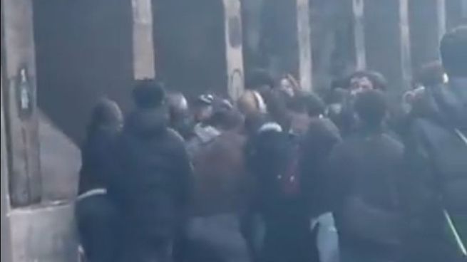 Las imágenes del momento del ataque a Quentin D. en Lyon.