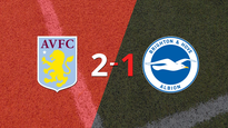 aston villa derroto 2-1 en casa a brighton and hove