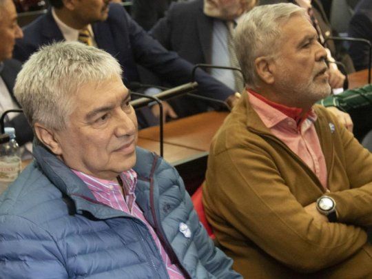 Lázaro Baéz y Julio De Vido.