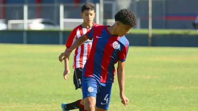 Santiago Guzmán Zanni tenía 15 años y jugaba en las inferiores de San Lorenzo.