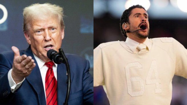 Donald Trump criticó el espectáculo de Bad Bunny en el Super Bowl: Una falta de respeto para el país.