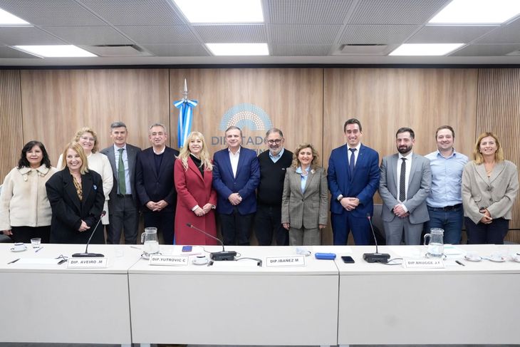 Los intendentes del COFEIN, en el Congreso. Los intendentes del COFEIN, en el Congreso.