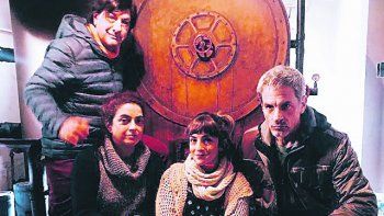 otros pecados. Fernán Mirás, Paola Barrientos, Julieta Zylberberg y Rafael Ferro en la serie que debutará el año próximo en Canal 13 y TNT.