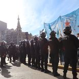 Archivo. Se esperan cortes y tránsito trabado en las inmediaciones del Congreso. Archivo. Se esperan cortes y tránsito trabado en las inmediaciones del Congreso.