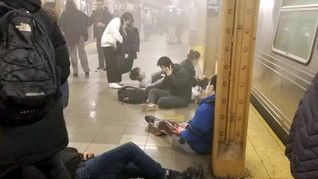 Impactantes imágenes y videos del tiroteo en el subte de Nueva York