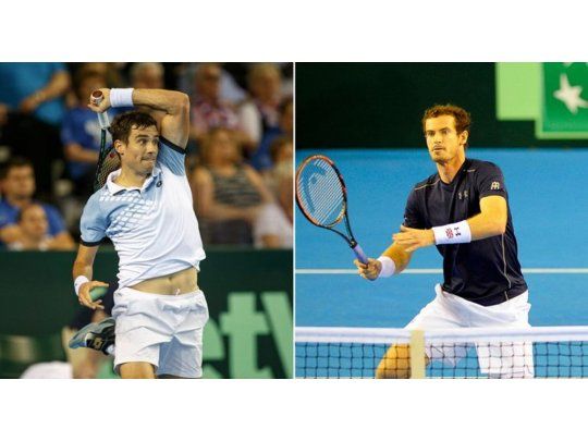 Guido Pella busca dar el batacazo ante Andy Murray
