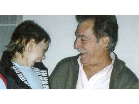 Federico Storani junto a su hijo Manuel.