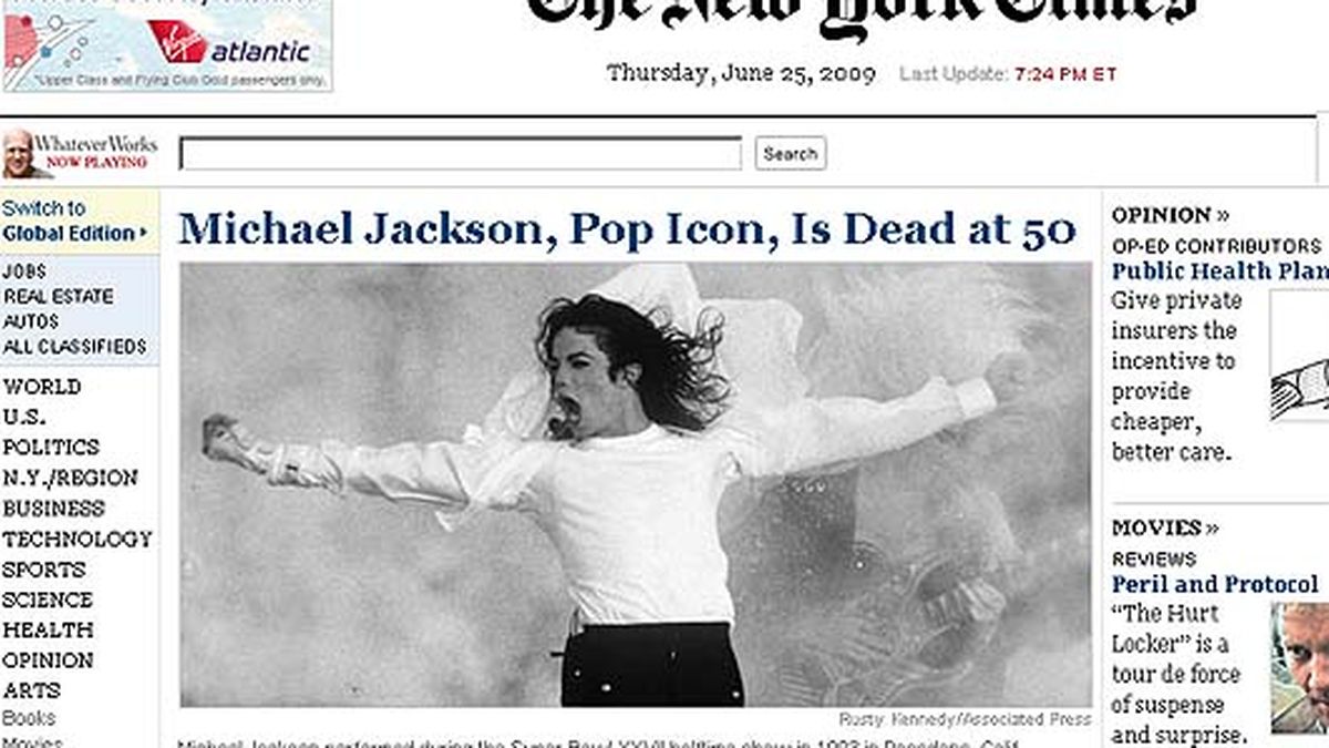 Inicio Michael Jackson Muerte Así Fue El último Día De Michael
