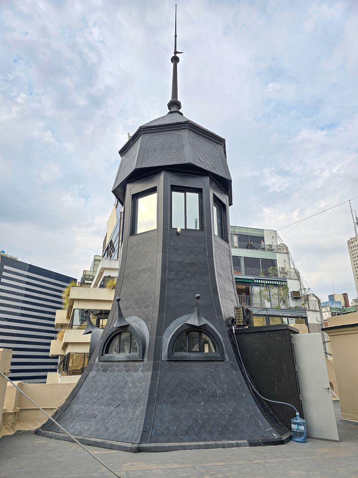 Terraza y cúpula, original Terraza y cúpula, original