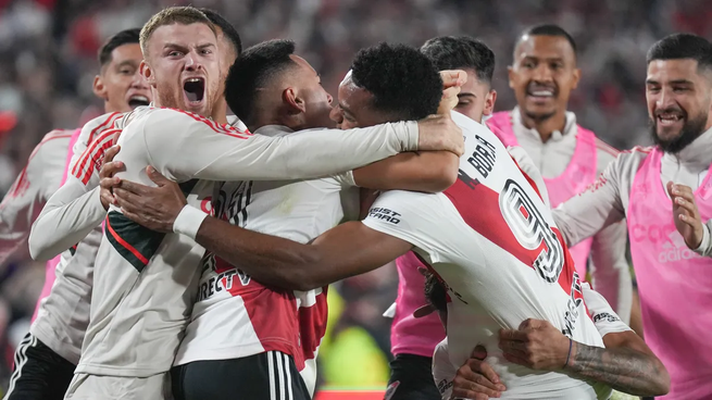 Con penal convertido por el colombian Miguel Angel Borja sobre el final dell partido, River le ganó a Boca en el último superclásico.