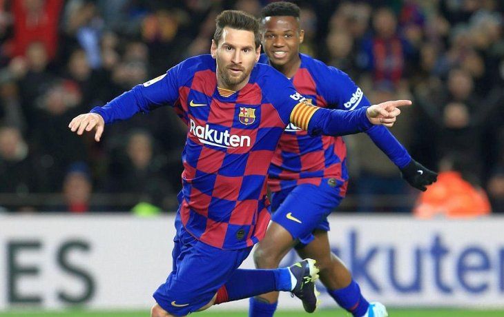 Lionel Messi, el salvador de siempre en Barcelona.