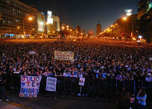 Ante una multitud y al aire libre, Julio Bocca se despidió de los escenarios (foto 14)