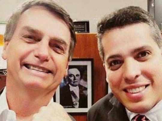 Jair Bolsonaro y Rodrigo Amorim.