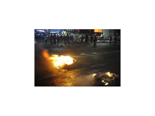 Corte en la Av. 9 de Julio complicó el tránsito
