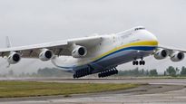 rusia ataco un aeropuerto en kiev y destruyo el avion mas grande del mundo