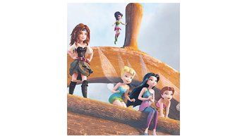 Tinker Bell, entre piratas , en su última aparición de esta serie de secuelas.