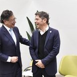 Gustavo Petro y Axel Kicillof se reunieron en España. Gustavo Petro y Axel Kicillof se reunieron en España.