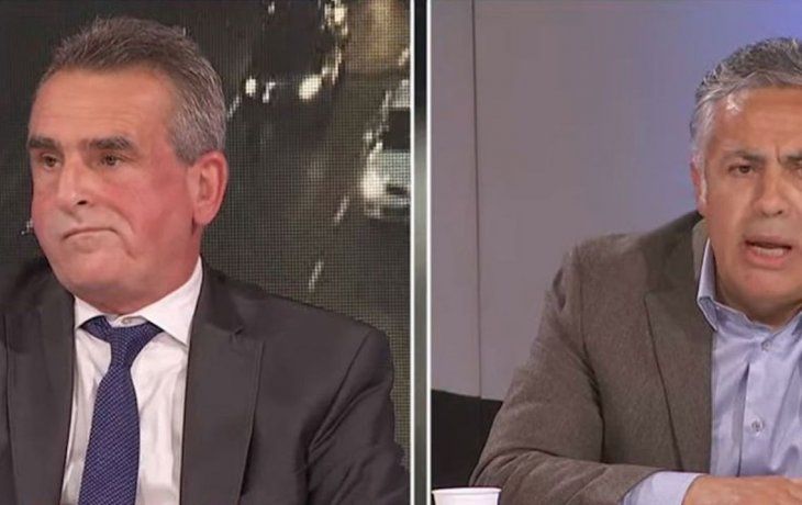 El ministro de Defensa, Agustín Rossi, se trenzó en una discusión con Alfredo Cornejo.