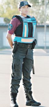 uniformes. La Policía de la Ciudad de Buenos Aires vendrá con nueva estética, bordó y turquesa.