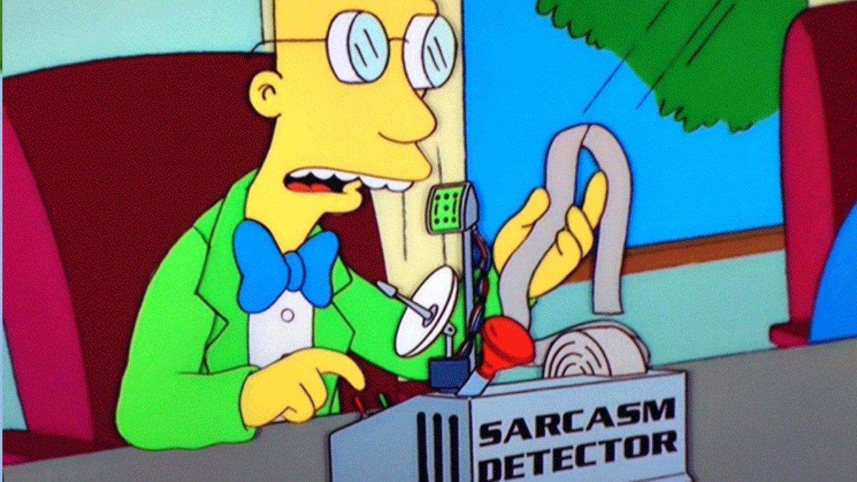 Otra predicción de Los Simpson: así es el nuevo detector de sarcasmo ...