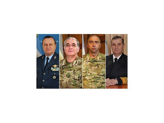(De izq. a der.) Amrein, Sosa, Suñer y Srur.