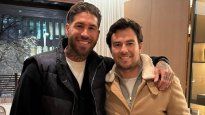 Sergios Ramos y Checo Pérez, juntos.