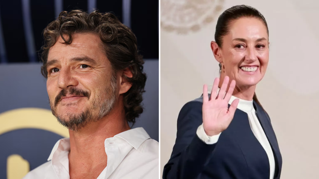 Qué le dijo Pedro Pascal a Claudia Sheinbaum: el insólito video que compartió en sus redes sociales.