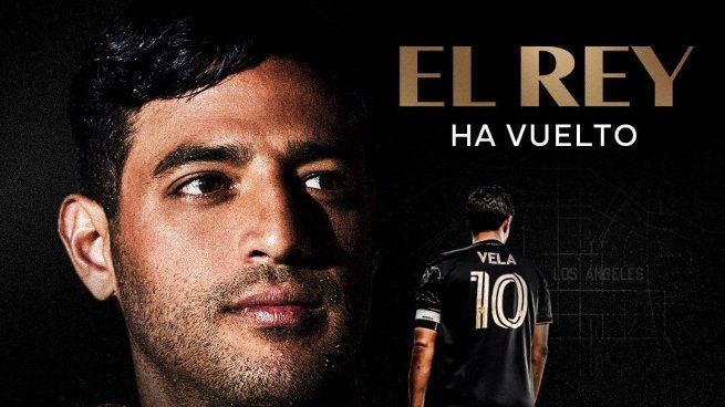 El Rey ha vuelto. Así lo recibió en sus redes sociales al mexicano e ídolo del club Los Angeles FC.