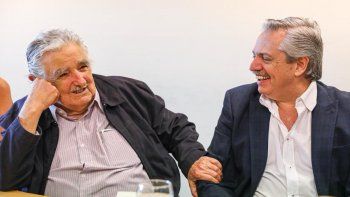 José Pepe Mujica y Alberto Fernández.