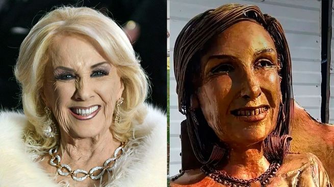 Mirtha Legrand volvió a cuestionar la estatua que la homenajea en la plaza principal de Villa Cañás.