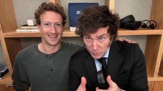 Javier Milei se reunió con Mark Zuckerberg en EEUU.&nbsp;