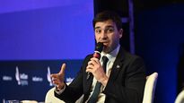 Ignacio Torres, durante el AmCham Energy Forum 2026.