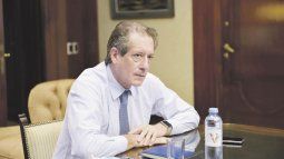 Rate. Miguel Pesce heads the Central Bank board meeting. Rate. Miguel Pesce heads the Central Bank board meeting.
