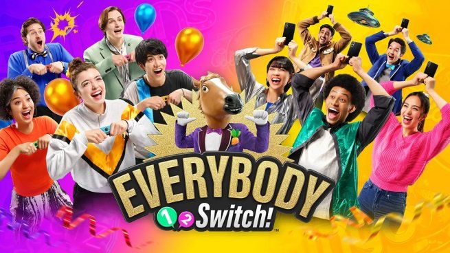 Videojuegos: Everybody 1-2-Switch! te organiza una fiesta con hasta 100 amigos.