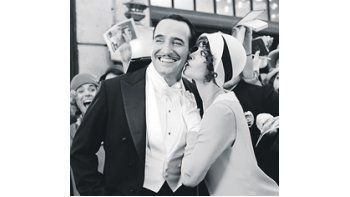 Jean Dujardin y Berenice Bejo lideran el formidable elenco de esta deliciosa comedia melodramática llena de  chispa, ingenio, amor al cine, gracia y encanto.