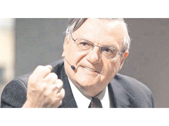 MEDIÁTICO. La presencia del sheriff Joe Arpaio en los medios de comunicación es constante, tanto por sus acciones como por las causas judiciales abiertas en su contra.