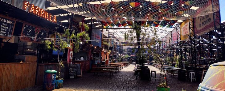 PATIO of the Milkmen.