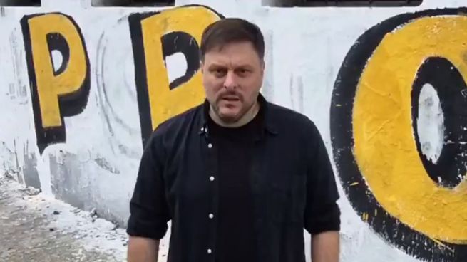 El candidato del peronismo, Leandro Santoro.&nbsp;